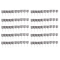 Garden Fertilizer Mesh Baskets Set100PCS Fertilizer Mesh Basket Column Shape Stainless Steel Nutrition Box Tools for Garden Nursery (3x3cm / 1.2x1.2in)