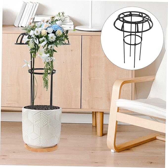 Garden Trellis Climbing Frame for Plants Metal Support Structure for Vines Potted Plant Accessories Decorative Iron Design for Use