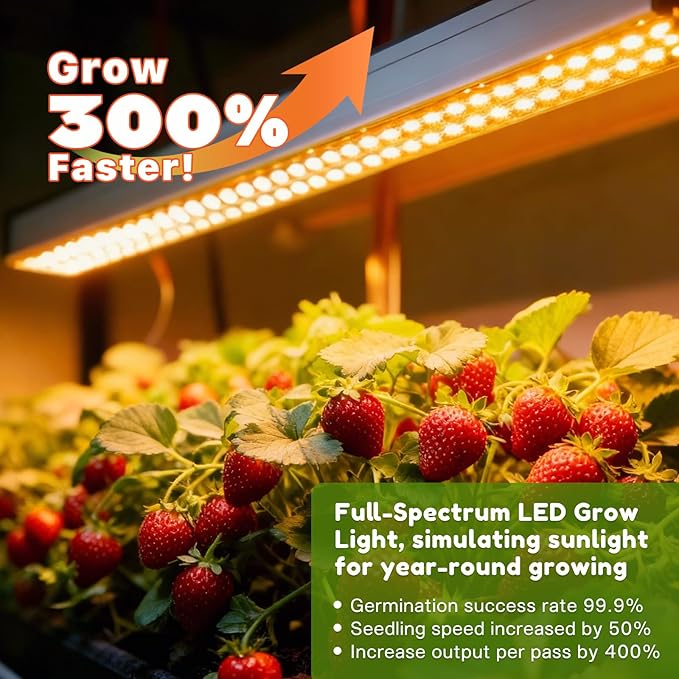 Large 4-Tier Hydroponics Growing System Kit 160 Pods Vertical Hydroponic Garden with Full-Spectrum LED Grow Light Dual Auto Circulating Water Pumps 51L Indoor System for Herbs&amp Microgreens