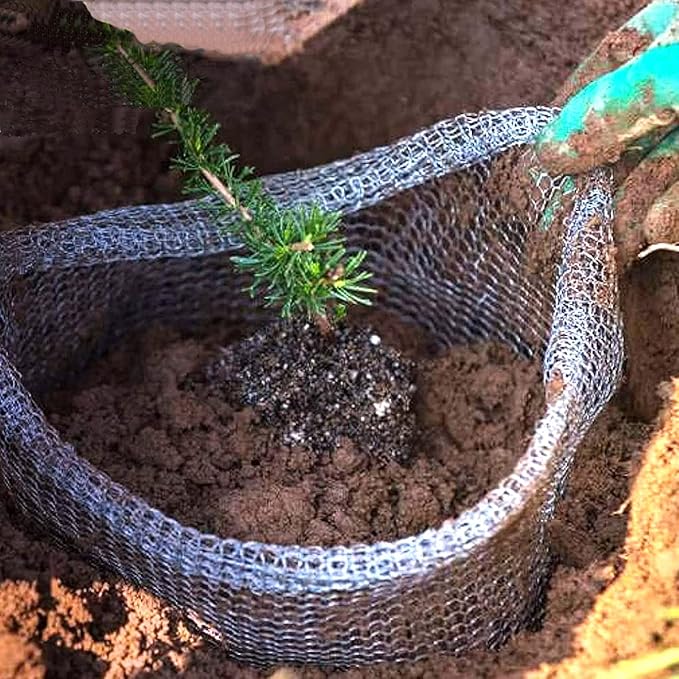 15 Pcs Multi-Size Mixed Pack Gopher Wire Speed Baskets 304 Stainless Wire Baskets for Plant Root Protection Knitted Stainless Steel Mesh(1351015 Gallon)