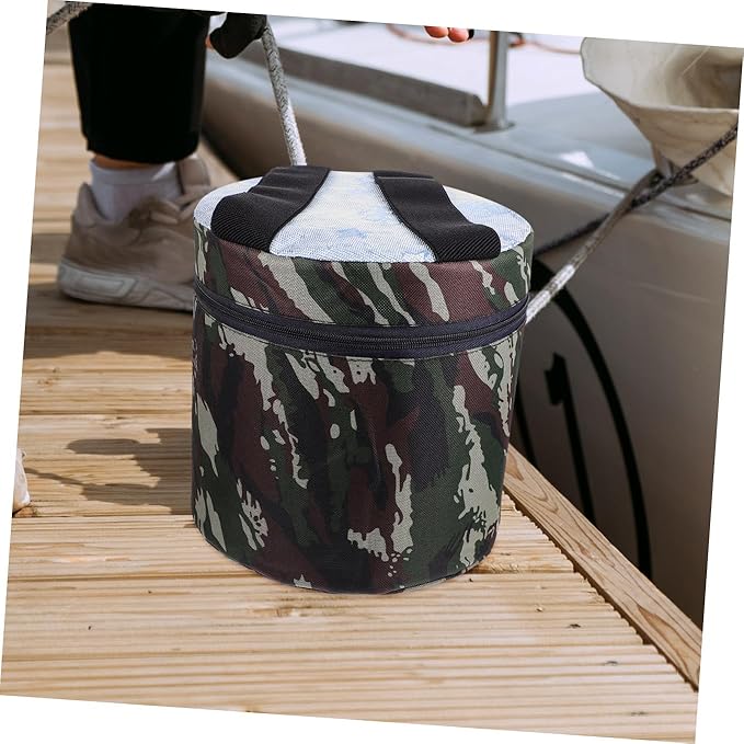 Portable Garden Weeding Stool with Side Pocket 25cm High Foam Seat for Seniors and Adults Lightweight Multipurpose Outdoor Stool for Gardening Farming and Camping Random Style