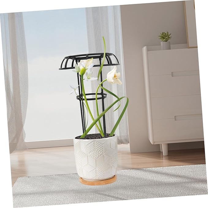 Climbing Flower Stand Garden Trellis for Potted Plants Metal Rack Support for Climbing Vines