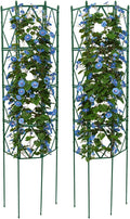 Garden Trellis for Climbing Plants Vine Support Climbing for Roses Flowers and Vegetables Foldable Plant Trellis Suitable for Outdoor and Indoor Use(W60xH150CM(2.0x4.9FT))