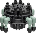 10-Pack Orbit 8-Port Manifold with Adjustable Flow for Irrigation