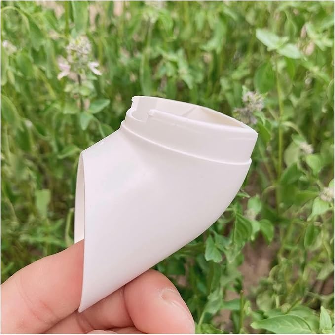 Hydroponics Growing System 100 Pcs Plant Grow Pot Cup DIY Hydroponic Colonization Cups Flower Container Hydroponics Vertical Tower Plant Pots Accessories Hydroponic Tower Bianco