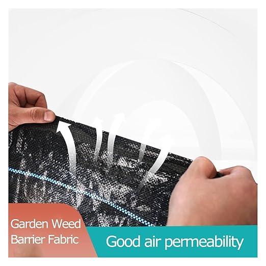Driveway Fabric Weed Barrier Fabric Weed Control Film Fabric for Landscaping Barrier(0.91x61m/3x200ft)