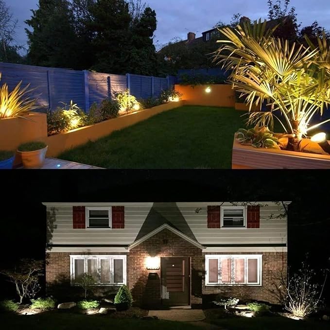 LED Beam Spotlight 1/2PCS Ground Spotlight Lights IP65 Waterproof Terrace Lawn LED Tree Floodlight 5W Adjustable Garden Landscape SpotlightsBlue 2PSC 5w(AC24v)