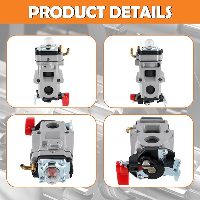 PB-8010 Carburetor for Echo PB-8010T PB8010 PB-8010H PB-9010 PB-9010H PB-9010T EB810 EB810RT EB910 EB910RT Leaf Blower Parts Replace A021004920 with Air Filter Tune Up Kit