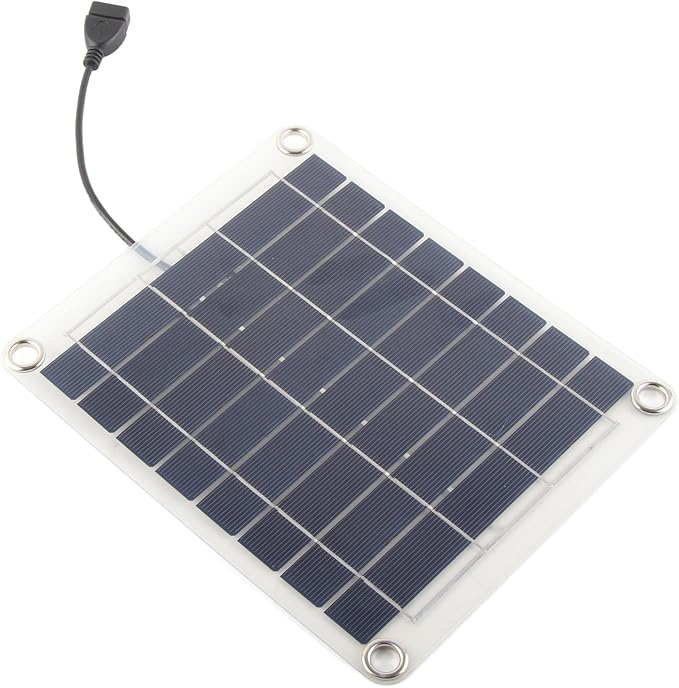 Generic Solar Grow Lights for Greenhouse Full Spectrum Growing LED Lamp Solar Plant LED Plant Grow Light Strip Outdoor Indoor for Balcony Vegetables Flowers (20w)