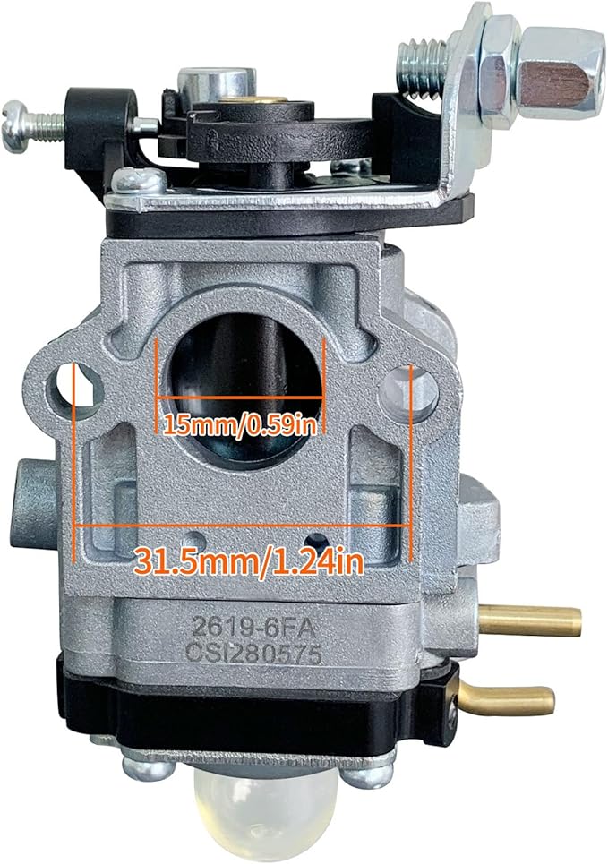 Ruixing OEM 751-20089 Carburetor Kit for Craftsman BP510 CMXGAAMR51BP 41AR51BP793 for Troy-Bilt TB51BP 41AR51BP766 41AR51BP866 MTD 51cc Backpack Leaf Blower