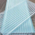 Clear Polycarbonate Roofing Sheet Splicable Corrugated Plastic UV Resistant Insulation Day Lighting Covering Panel for Greenhouse Canopy Carport Pergola Easy Cut (Clear 8 PCS 3x5.3 ft)