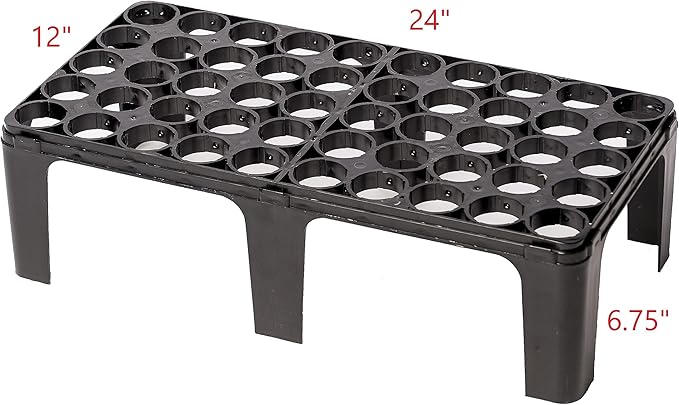 Stuewe &amp Sons – Deepot 50 Cavity Trays with D16L – 2” x 7” Deepot Cells Growing Kit - 2 Pack