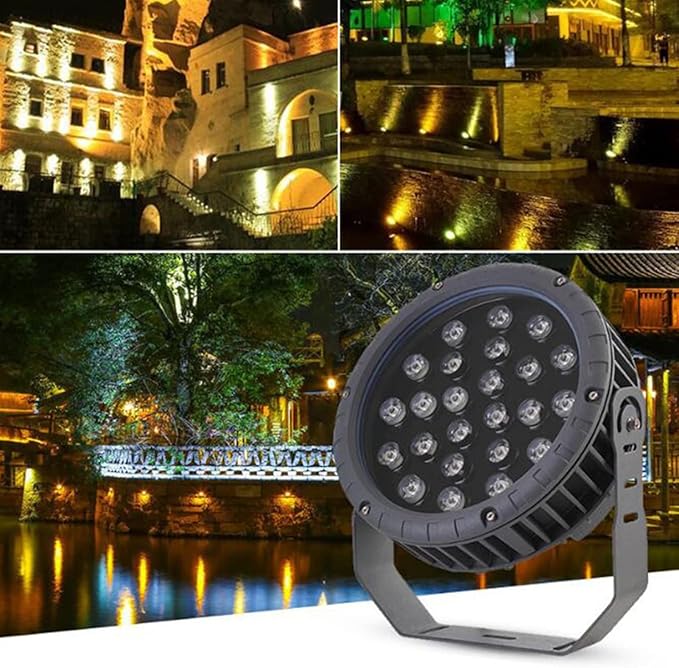 Outdoor Spotlight Low Voltage LED Landscape LightsIP66 Waterproof Site Flood Light for Yard Lawn Garden Pathway Lighting 12V 24V