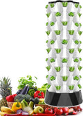 Hydroponic TowerVertical Planter TowerAutomatic Water Circulation SystemSuitable for Leafy Greens and Herbswith Hydrating Pump Timer Adapter6floors