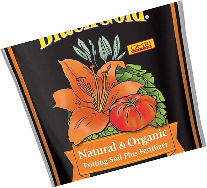 Sun Gro SUGRBG2 13020402 Black Gold Natural and Organic Soil 2 Cubic Feet (Тhrее Pаck)