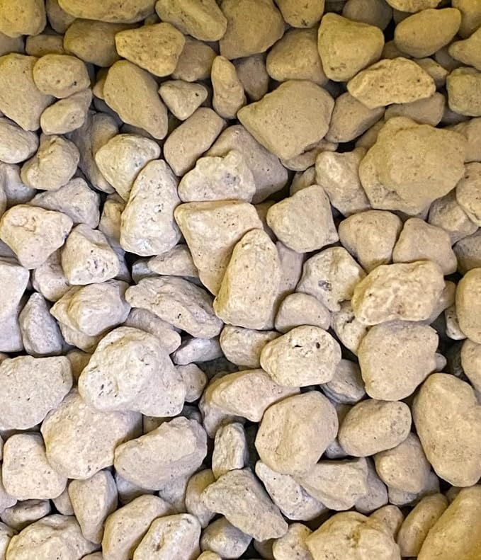 Genuine Japanese Hyuga Pumice for Orchid &amp Bonsai Tree Soil - Medium Grain 3 gal.