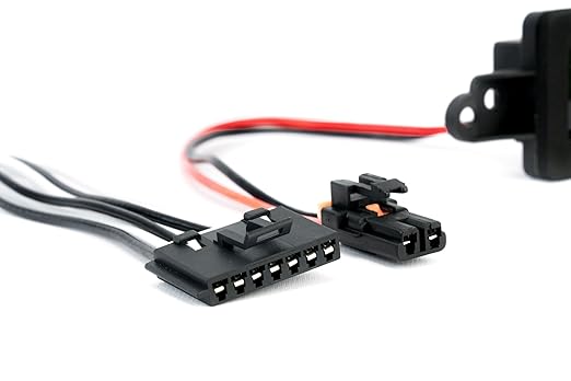 HVAC Blower Motor Resistor Kit with Harness - Replaces 89019088 973-405 15-81086 22807123 - Compatible with Chevy GMC &amp Cadillac Vehicles - Silverado Tahoe Suburban &amp More - Heater/HVAC