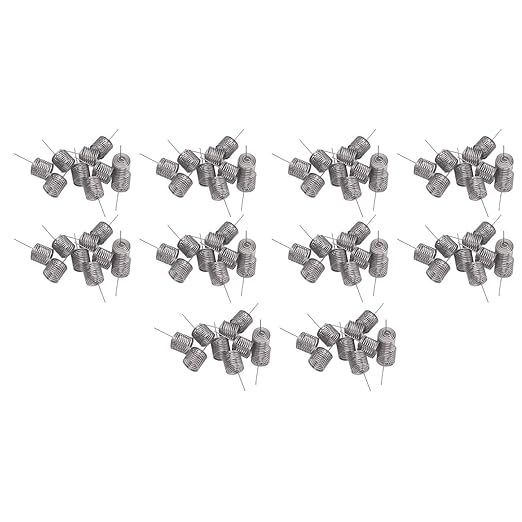 Garden Fertilizer Mesh Baskets Set100PCS Fertilizer Mesh Basket Column Shape Stainless Steel Nutrition Box Tools for Garden Nursery (3x3cm / 1.2x1.2in)