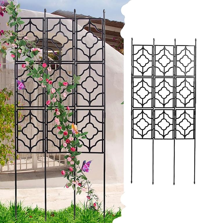 Garden Trellis For Climbing Plants Outdoor 19.7inch Wide Plant Trellis Frame For Plants Plant Support Screen Trellis For Flowers Vine Vegetable Indoor Outdoor ( Size : 180cm/70.8 inch x 64.5cm/25.3