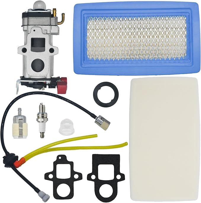 PB 8010T Carburetor Replacement for Echo PB-8010T PB-8010H PB-9010T PB-9010H Backpack Blower Parts WYAB-1 Carb Air Filter Tune Up Kit for Shindaiwa EB810RT EB810 EB910 EB910RT Leaf Blower