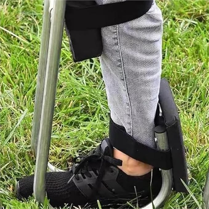 Garden Kneeler Seat Portable Kneeling Stool Garden Kneeler Seat Protecting Knees Foam Knee Pad Mat Cushion Labor-Saving Tools for Farm Work(Black)