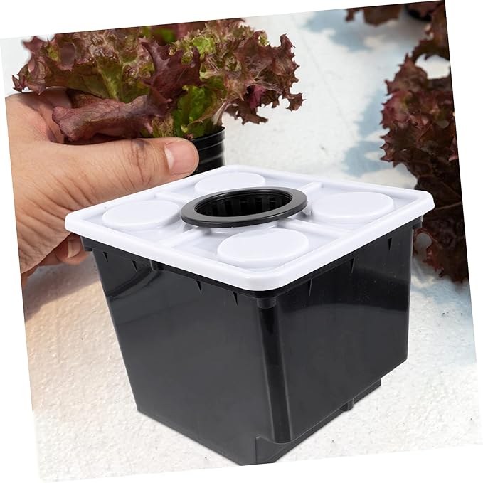 Soilless Cultivation Hydroponic Basket Durable Plant Growth Bucket for Greenhouse Easy Installation for Vegetables and Fruits for Indoor and Outdoor Gardening