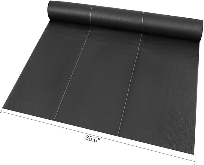 Weed Barrier Fabric Landscape Fabric 6x250Ft Weed Barrier Geotextile Heavy Duty Ground Cover Thicker Control