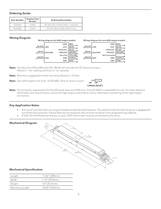 eldoLED | 2743X4 OPTOTRONIC OTi 20W Programmable Linear LED Driver | Replacement for 57453 Osram | Oti20/120-277/0A7/DIM-1L AUX G2