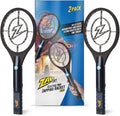 ZAP IT! Bug Zapper Rechargeable Bug Zapper Racket 4000 Volt USB Charging Cable 2 Pack