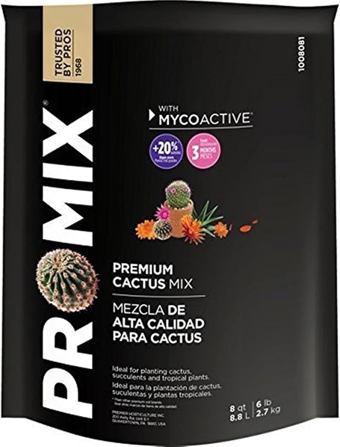 1008081RGCE Premier Organic Cactus Mix 8 Quarts