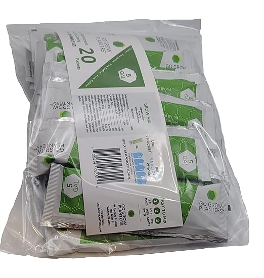 Bulk Go Grow Hydroponic Nutrients for All Veggies and Plants 5 Gallon – Go Grow Planters