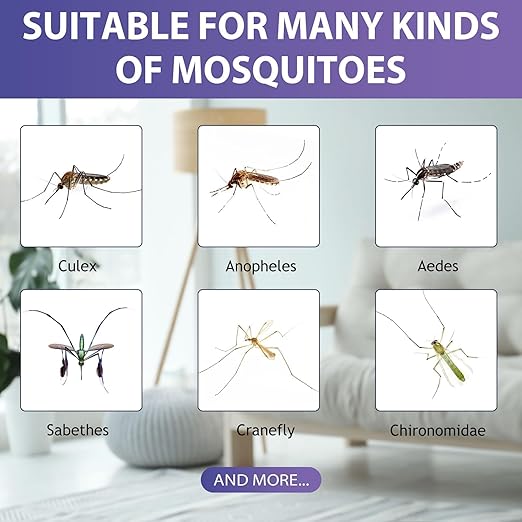 8 Pack Mosquito Attractant Bait Refill Mosquito Bait Lure for Bug Zapper &amp Fly Traps Compatible with All Flying Insect Mosquitoes Trap