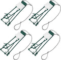 Gopher Trap with Chain 4/8 Pcs Outdoor Gopher Mole Vole Traps Killer for Lawns Easy Set (4)