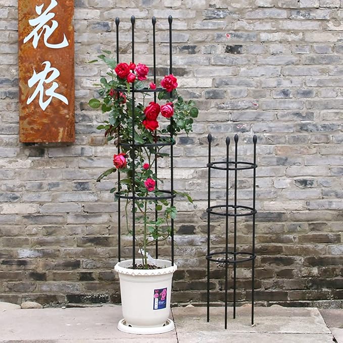 1 Pack Garden Trellis Plant Cages &amp Supports for Vines Crop Plant Trellis for Climbing Plants Indoor Outdoor Plant Stake for Flower Vegetable TomatoVines Pot Trellis for Potted Plants