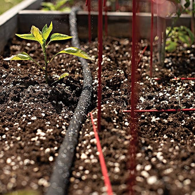 A.M. Leonard Simple Soak Garden Row Watering Kit