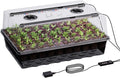 60-Cell Self-Watering Seed Starter Tray with Grow Light Seed Starter Kit with 4.07” Humidity Dome Indoor Seedling Starter Tray Seed Starting Trays for Plant Germination Seeds Growing