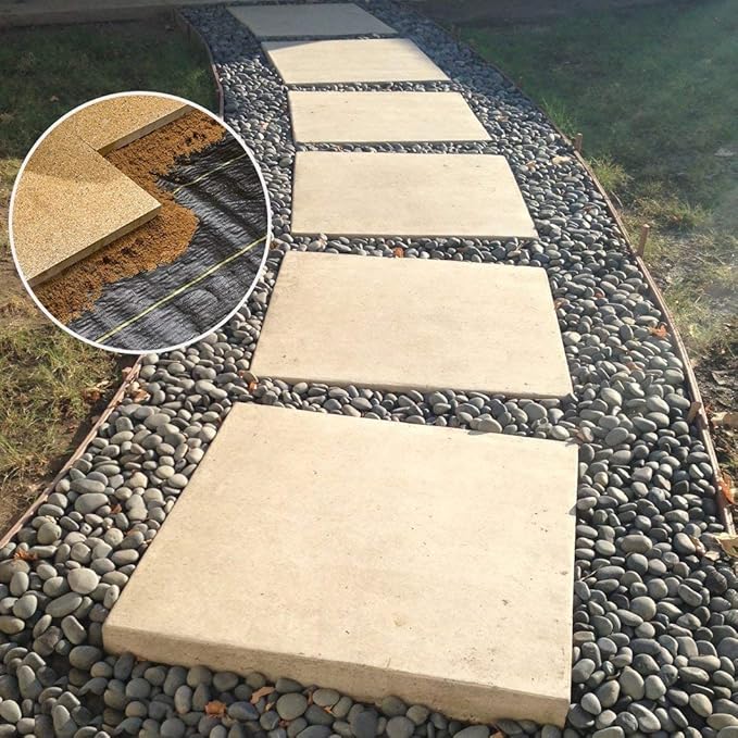 Agfabric Landscape Fabric Weed Barrier Ground Cover Garden Mats for Weeds Block in Raised Garden Bed 3 Ft X 300 Ft