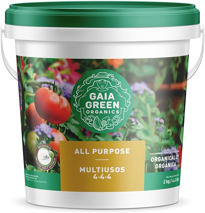GAIA GREEN All-Purpose Soil Supplement for Resilient Crop Growth Ideal for Household Plants Urban Gardens Lawns and Greenhouses 2 Kilos