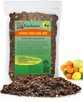 GARDENERA Citrus Tree Potting Soil Mix Special Blend for Indoor Oranges Lemons Limes and More - (4 Quart Bag)