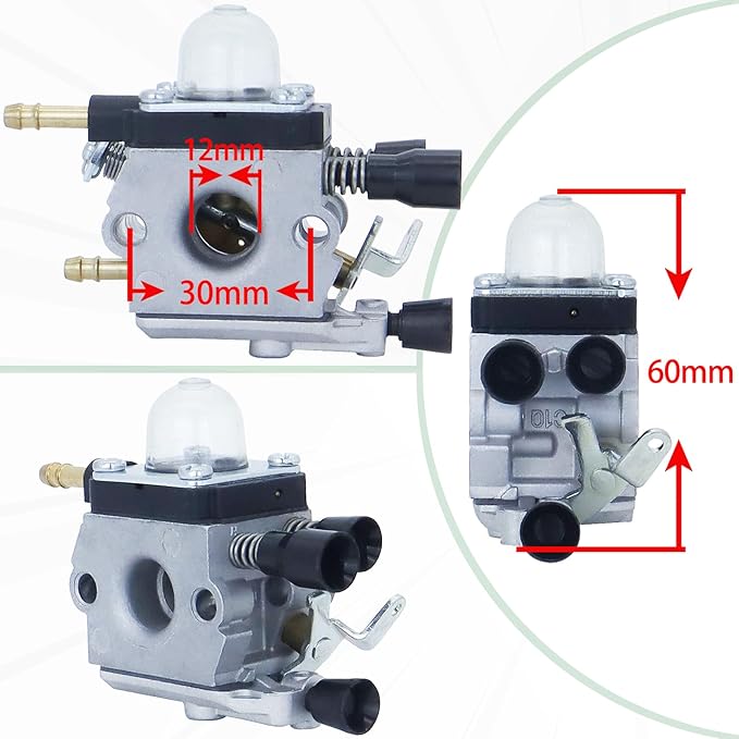 4229 120 0606 Carburetor Fits for Stihl BG45 BG55 BG65 BG46Z BG65DZ BG85 SH55C SH85DZ Leaf Blower for Zama C1Q-S68 Carb Replaces for 4229-120-0606 42291200606 with 42294001300 Ignition Coil