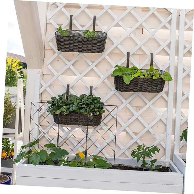 VANZACK Garden Trellis for Climbing Plants Multi-Functional Folding Support Stand for Vines Vegetables and Flowers Easy Installation and Reusable Design for Indoor and Outdoor Use