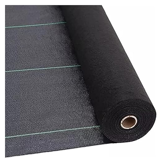 Driveway Fabric Weed Barrier Fabric Weed Control Film Garden Barrier Fabric Ground Cover for Landscaping Farming Gardening(0.9x30m/3x100ft)