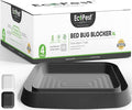 Bed Bug Interceptors – 4 Pack | Bed Bug Blocker (XL) Interceptor Traps (Black) | Extra Large Insect Trap Monitor and Detector for Bed Legs