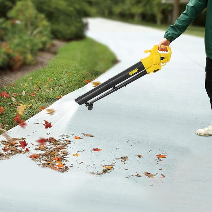 Leaf Blower 3-in-1 Leaf Vacuum Mulcher Powered Leaf Blower Kit Leaf Vacuum for Lawn Care Yard Cleaning