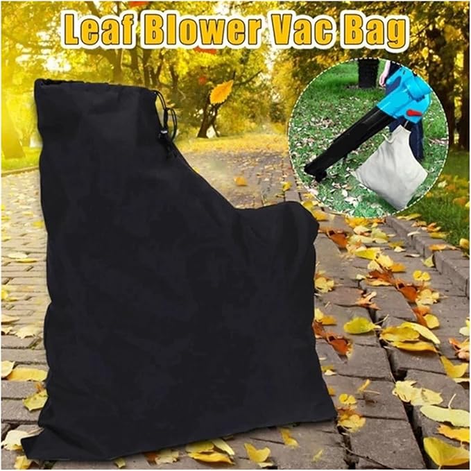 Leaf Blower Vacuum Bag for Garden Electric Leaf Blower Bag Vacuum Bag Outdoor Dustproof Replacement Part Shredder Lawn for Gardens Parks