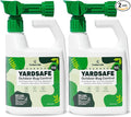 Outdoor YardSafe | Kills &amp Repels Mosquitoes Ticks Fleas Mites &amp More with Natural Essential Oils | Family &amp Pet-Safe | Eco-Friendly | 2 Quarts (64 Oz.)