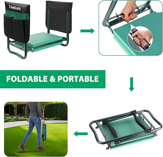 TomCare Garden Kneeler and Seat