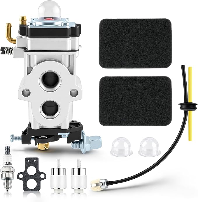150BT Carburetor for Husqvarna 150BT (Before 2022) 150 BF 350BT 350BF 360BT 560BTS 560BFS Backpack Leaf Blower Replace OEM Part # 502845001 577144601 581155801 with Air Filter Turn Up Kits