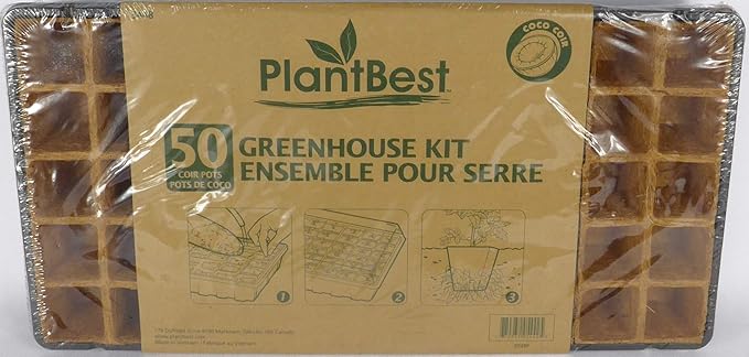 Coconut Coir Greenhouse Kit 50 pots