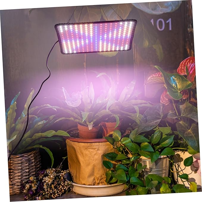 1set Led Plant Grow Light Dimming LEDs and Hanging Chain Design for Indoor Gardens and Hydroponics Us